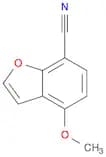 4-Methoxy-1-benzofuran-7-carbonitrile
