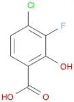 4-Chloro-3-fluoro-2-hydroxybenzoic acid
