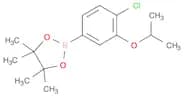 2-(4-chloro-3-isopropoxyphenyl)-4,4,5,5-tetramethyl-1,3,2-dioxaborolane