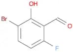 3-bromo-6-fluoro-2-hydroxy-benzaldehyde