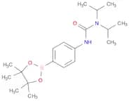 3,3-bis(propan-2-yl)-1-[4-(4,4,5,5-tetramethyl-1,3,2-dioxaborolan-2-yl)phenyl]urea