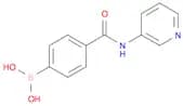{4-[(pyridin-3-yl)carbamoyl]phenyl}boronic acid
