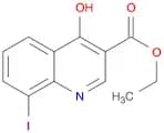 3-Quinolinecarboxylic acid, 4-hydroxy-8-iodo-,ethyl ester