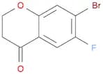 7-Bromo-6-fluorochroman-4-one