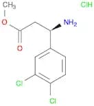 METHYL (3R)-3-AMINO-3-(3,4-DICHLOROPHENYL)PROPANOATE HYDROCHLORIDE