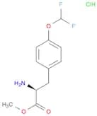 (S)-methyl 2-amino-3-(4-(difluoromethoxy)phenyl)propanoate hydrochloride