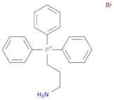 PHOSPHONIUM, (3-AMINOPROPYL)TRIPHENYL-, BROMIDE