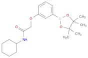 N-cyclohexyl-2-(3-(4,4,5,5-tetramethyl-1,3,2-dioxaborolan-2-yl)phenoxy)acetamide