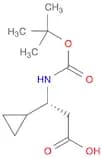 (R)-3-((tert-butoxycarbonyl)amino)-3-cyclopropylpropanoic acid