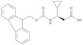 (R)-3-((((9H-Fluoren-9-yl)methoxy)carbonyl)amino)-3-cyclopropylpropanoic acid