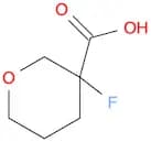 3-fluorooxane-3-carboxylic acid