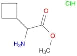 Methyl 2-amino-2-cyclobutylacetate hydrochloride