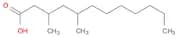 3,5-Dimethyldodecanoic acid