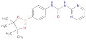 1-(pyrimidin-2-yl)-3-(4-(4,4,5,5-tetramethyl-1,3,2-dioxaborolan-2-yl)phenyl)urea