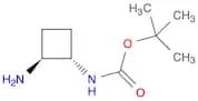 Carbamic acid, N-​[(1S,​2S)​-​2-​aminocyclobutyl]​-​, 1,​1-​dimethylethyl ester