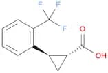 rel-(1R,2R)-2-(2-(Trifluoromethyl)phenyl)cyclopropane-1-carboxylic acid