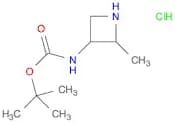 tert-butyl N-(2-methylazetidin-3-yl)carbamate hydrochloride