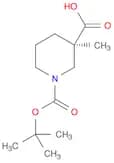 (3R)-1-[(tert-Butoxy)carbonyl]-3-methylpiperidine-3-carboxylic acid