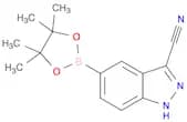 5-(4,4,5,5-Tetramethyl-1,3,2-dioxaborolan-2-yl)-1H-indazole-3-carbonitrile