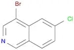 4-Bromo-6-chloroisoquinoline