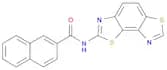 N-Benzo[1,2-d:3,4-d']bisthiazol-2-yl-2-naphthalenecarboxamide