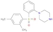 1-[2-(2,4-dimethylbenzenesulfonyl)phenyl]piperazine
