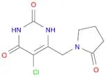 5-Chloro-6-[(2-oxo-1-pyrrolidinyl)methyl]-2,4(1H,3H)-pyrimidinedione