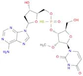 2’-O-Methyl-P-thiouridylyl-(3’→5’)-2’-deoxyadenosine