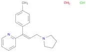 Pyridine, 2-​[(1E)​-​1-​(4-​methylphenyl)​-​3-​(1-​pyrrolidinyl)​-​1-​propen-​1-​yl]​-​, hydrochlo…