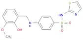 4-[[(2-Hydroxy-3-methoxyphenyl)methyl]amino]-N-2-thiazolyl-benzenesulfonamide