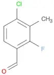 4-Chloro-2-fluoro-3-methylbenzaldehyde