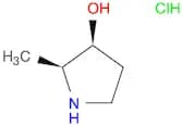 rac-(2R,3R)-2-methylpyrrolidin-3-ol hydrochloride, cis