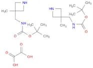 tert-butyl n-[(3-methylazetidin-3-yl)methyl]carbamate hemioxalate