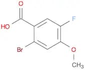 2-Bromo-5-fluoro-4-methoxybenzoic acid