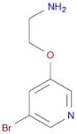 2-((5-Bromopyridin-3-yl)oxy)ethanamine