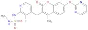 3-[[2-[(Methylaminosulfonyl)amino]-3-fluoropyridin-4-yl]methyl]-4-methyl-7-[(pyrimidin-2-yl)oxy]-2…