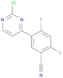 5-(2-chloropyrimidin-4-yl)-2,4-difluorobenzonitrile