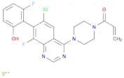 1-​[4-​[(7S)​-​6-​Chloro-​8-​fluoro-​7-​(2-​fluoro-​6-​hydroxyphenyl)​-​4-​quinazolinyl]​-​1-​pipe…