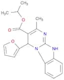 Isopropyl 4-(furan-2-yl)-2-methyl-4,10-dihydrobenzo[4,5]imidazo[1,2-a]pyrimidine-3-carboxylate