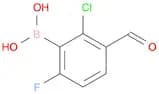 2-Chloro-6-fluoro-3-formylphenylboronic acid