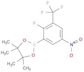 2-Fluoro-5-nitro-3-(trifluoromethyl)phenylboronic acid, pinacol ester