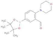 3-Formyl-4-morpholinophenylboronic acid, pinacol ester