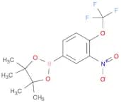 3-nitro-4-(trifluoromethoxy)phenylboronic acid, pinacol ester