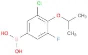 3-Chloro-5-fluoro-4-isopropoxyphenylboronic acid