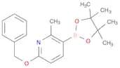 6-(Benzyloxy)-2-methylpyridine-3-boronic acid, pinacol ester