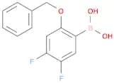 2-Benzyloxy-4,5-difluorophenylboronic acid