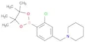 2-Chloro-4-(piperidinomethyl)phenylboronic acid, pinacol ester