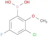 3-Chloro-5-fluoro-2-methoxyphenylboronic acid
