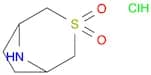 3λ⁶-Thia-8-azabicyclo[3.2.1]octane 3,3-dioxide hydrochloride