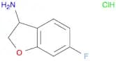 6-Fluoro-2,3-dihydro-1-benzofuran-3-amine hydrochloride